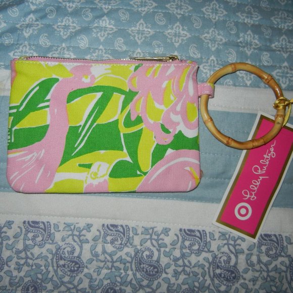 Lilly Pulitzer Handbags - Lilly Pulitzer for Target Wristlet Flamingo